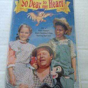 So Dear To My Heart - A Walt Disney Picture - VHS Tape - Clamshell Case - 1986